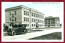 High School Grammar School Morgan City 1920  Postcard Louisiana picture