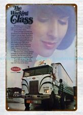 1979 Peterbilt Truck Class is the American dream Driver Long Haul Trucker metal picture