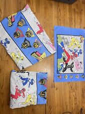 VTG Saban’s Mighty Morphin Power Rangers 1994 Twin Single Bed Sheet Set 3 Piece picture