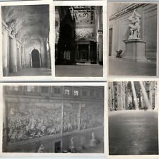 x5 LOT WWII c1940s Italy Florence & Rome Real Photo Snapshots by US Soldier C55 picture