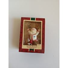 Vintage 1988 Hallmark Keepsake Handcrafted Ornament Go For the Gold Olympic picture