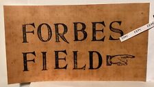 FORBES FIELD PITTSBURGH PA PIRATES BASEBALL STADIUM ARROW SIGN ANTIQUE LOOK NEW picture