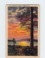 Postcard Beautiful Sunset In Pennsylvania picture