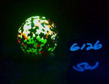 Fluorescent NJ Willemite and Calcite 35mm Sphere for Collection or Display 6126 picture