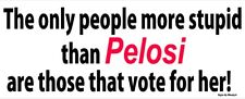 Anti Pelosi Pro Trump Anti Liberal Pro Conservative sticker decal picture