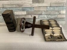 ANTIQUE WORLD WAR THROUGH THE STEREOSCOPE WOOD VOL. 1 -36 MILITARY PICTURES picture