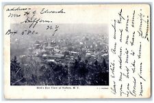 1906 Bird's Eye View Of Suffern New York NY F. J. Wassmer Antique Postcard picture