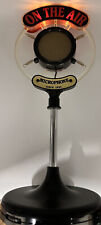 ON THE AIR novelty AM-FM vintage microphone radio works picture