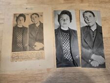 ORG WWII JULY 1945 GERMAN STARVATION SPECIALISTS JAIL OLGA RITTER MINNA WOENLE picture