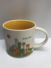 Starbucks Mug DALLAS Texas You Are Here Collection 2015 Coffee Cup Cowboy 14 oz. picture
