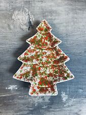 Small Vintage MidCentury Christmas Tree Trinket Dish picture