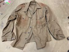 WWII US ARMY HBT COMBAT FIELD JACKET-SIZE MEDIUM/LARGE 42RR picture