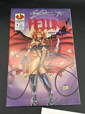 Hellina:Heart of Thorns #1 Lightning Comics Signed by. Joseph A. Zyskowski COA picture