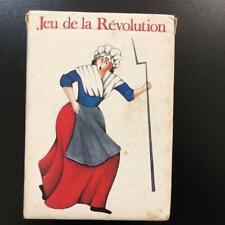 Rare Grimaud Playing Cards Jeu De La Revolution Japan RK picture