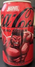 Marvel Coca-Cola Can (The Hulk) UNOPENED. picture