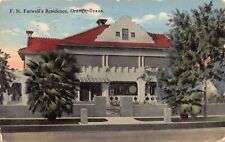TX~TEXAS~ORANGE~F.H. FARWELL'S RESIDENCE~C.1910 picture