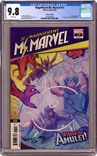 Magnificent Ms. Marvel #13B Vazquez Variant 2nd Printing CGC 9.8 2020 4124369006 picture
