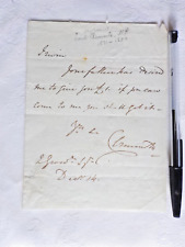 2nd Earl of Leitrim, Nathaniel Clements, Signed Note picture