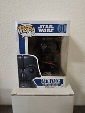 Funko Pop Star Wars Darth Vader Blue Box #1 Original Packaging See Photos picture