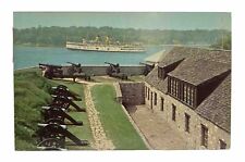 Old Fort Niagara Youngstown NY • Dauphin Batter y Steamer Ship Cayuga picture