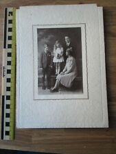 Herbert H Minnis, Hitchin, photographer - family Portrait 28 x 20 cm picture