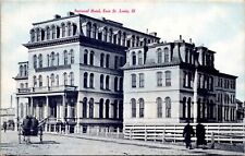 Postcard National Hotel in East St. Louis, Illinois picture