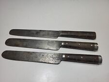 Vintage Goodell Company Table Knife Lot  5 1/2” Blade Antique Knives picture