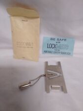 Vintage Shaw Products LOCKMATE Portable Safety Door Lock picture