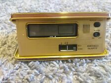 Vintage Seiko Watch LCD Travel Alarm Clock 927250 JAPAN. Untested. picture