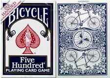 Bicycle Six Handed Five Hundred Playing Cards – Printed in Ohio – SEALED picture