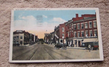 Lockport NY New York Main St Street East 1927 Postcard picture