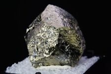 Pyrite Octahedron / Thumbnail Mineral Specimen / Bingham Canyon Mine, Utah picture