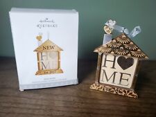 Hallmark Keepsake New Home Est 2017 Ornament Wood Tammy Haddix in Box Christmas picture