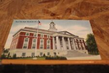 Postcard-X-City Hall, Elizabeth, N. J.-Linen-Unposted picture
