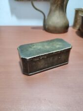 ANTIQUE VINTAGE BRASS THE GREAT TOBACCO BOX HANDMADE ANTIQUE BOX 19th C.  picture
