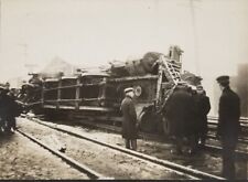 Postcard Real Photo Railroad Wreck Saint Johnsonville New York 1910 picture