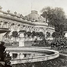 Antique 1920s Sanssouci Palace Potsdam Germany Stereoview Photo Card P5088 picture