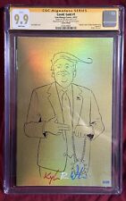 Covid Gold #9/25, Kyle Willis CGC SS 9.9 Donald Trump Run The Jewels RARE picture