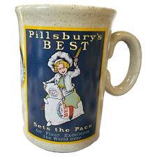 1986 Vintage PILLSBURY'S BEST Sets the Pace for Flour Excellence COLLECTOR'S MUG picture