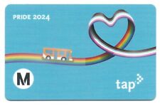 NEW Active 2024 Ride With Pride Los Angeles Metro LA TAP Fare Card Bus Subway picture