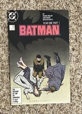 Batman #404 * Frank Miller Year One pt 1 * iconic cover 1st print * 1987 FN picture