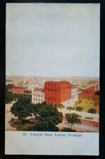 Antique Postcard~ Central View~ Lisbon, Portuga picture