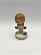 Kim Figurine LOVE IS…A WARM AND WONDERFUL FEELING Ceramic 1972 Vintage - EX picture