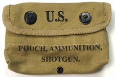WWII US M1942 TRENCH SHOTGUN AMMO POUCH-OD#3 picture