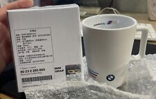 BMW Motorsport Powered by M Coffee Cup/Mug Official White Ceramic BMW Logo NEW picture