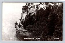 Munising MI- Michigan, Miner's Castle, Antique, Vintage Souvenir Postcard picture