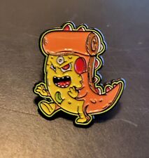 Domino's Pizza Enamel Hat Pin PIZZA MONSTER  picture