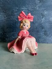 VINTAGE BLOOMER GIRL IN PINK OUTSTANDING CONDITION 4