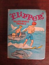 Whitman Big Little Book #3 - Flipper: Killer Whale Trouble (1967) - television picture