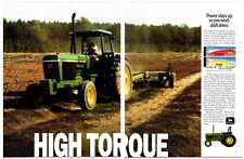1987 John Deere 2955 Tractor  -Original 2 Page Print Advertisement (11in x 17in) picture